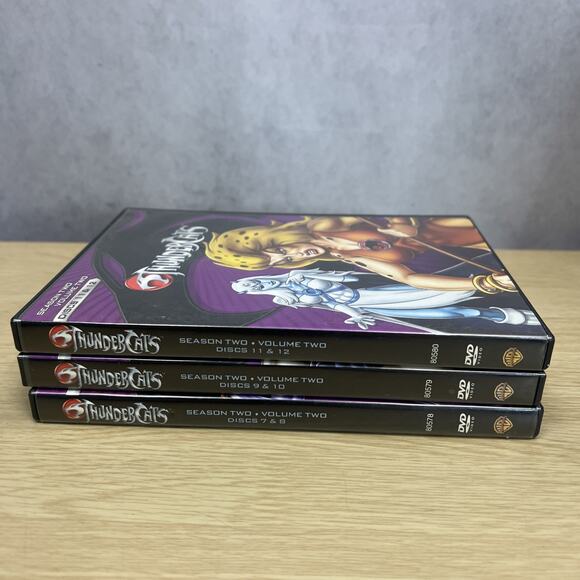 Thundercats Season 2, 5 Discs Lot 7, 9, 10, 11 & 12 Great Condition. - Picture 9 of 10